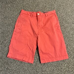 Vineyard Vines Coral Men's Flat Front Shorts